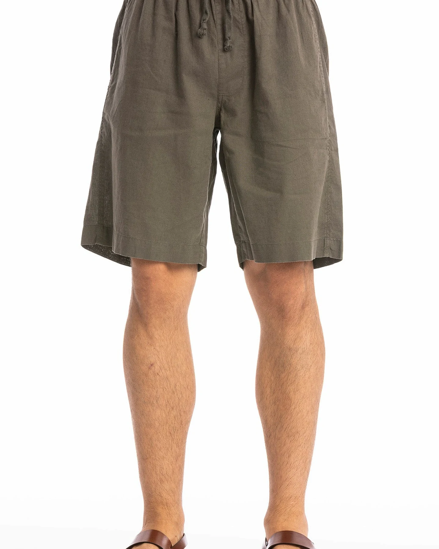 RAVENS VIEW IBIZA Herren vegan Shorts Tom Xl Bison Braun – Ansicht 2