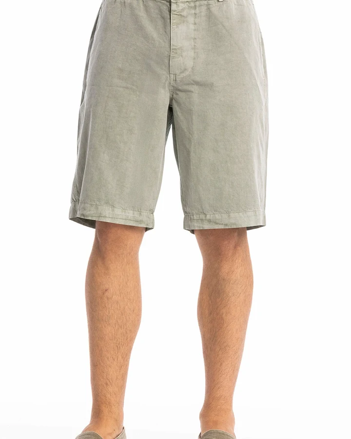 RAVENS VIEW IBIZA Herren vegan Bermudashorts Mike Staubiges Oliv
