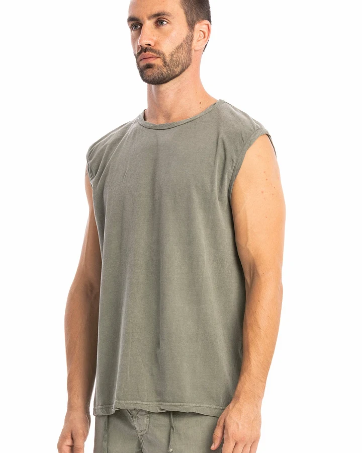 RAVENS VIEW IBIZA Herren vegan T-Shirt Bodhi Ns Dust Olive