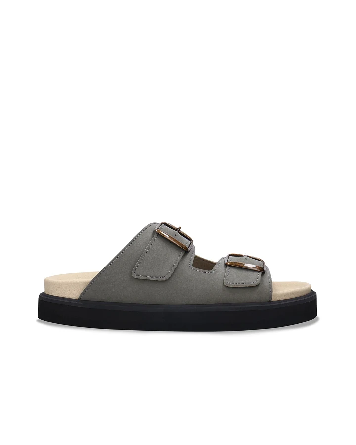 NAE Herren vegan Sandalen Darku Grün