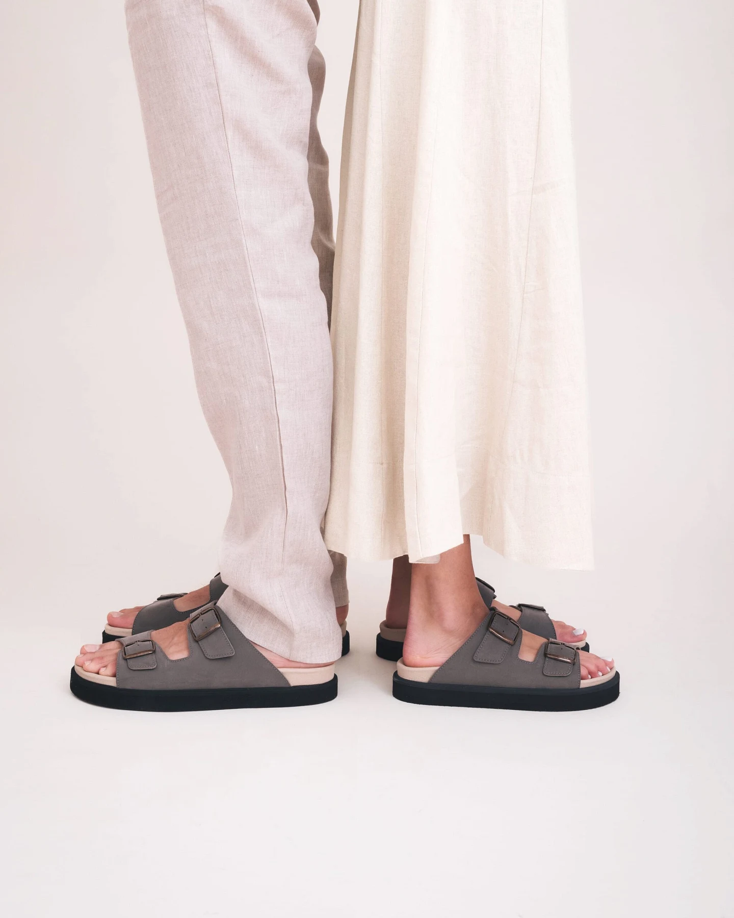 NAE Herren vegan Sandalen Darku Grün – Ansicht 2