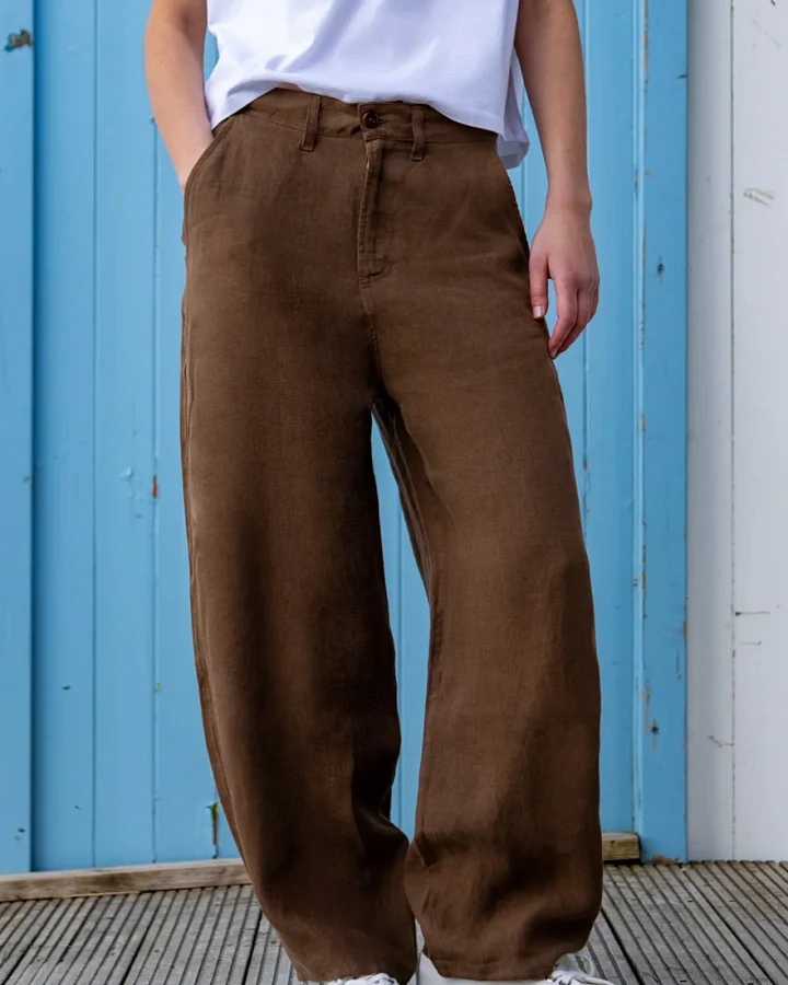 Kings of Indigo Damen vegan Hose Leila Karaffe