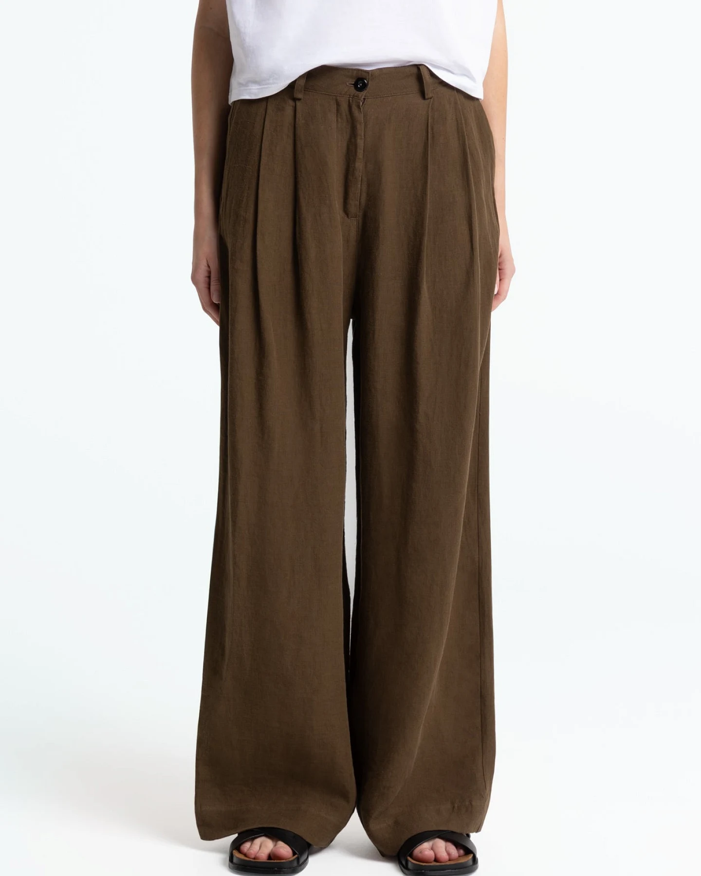 Kings of Indigo Damen vegan Hosen Larena Karaffe – Ansicht 2