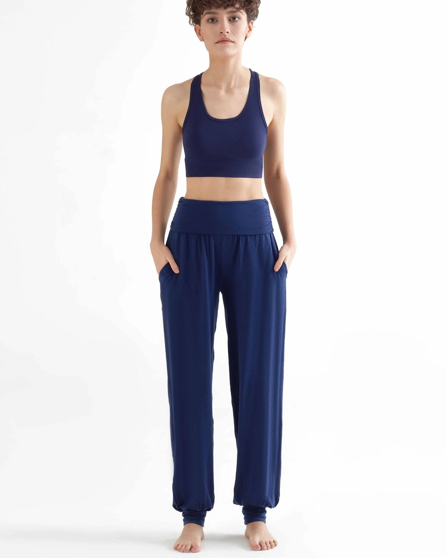 True North Damen vegan Yogahose Navy – Ansicht 2