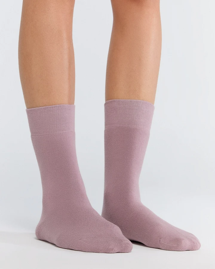 Albero Natur Damen vegan Multipack 6x Frottee Socken Beere