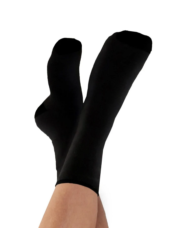 Albero Natur Damen vegan Multipack 6x Frottee Socken Schwarz