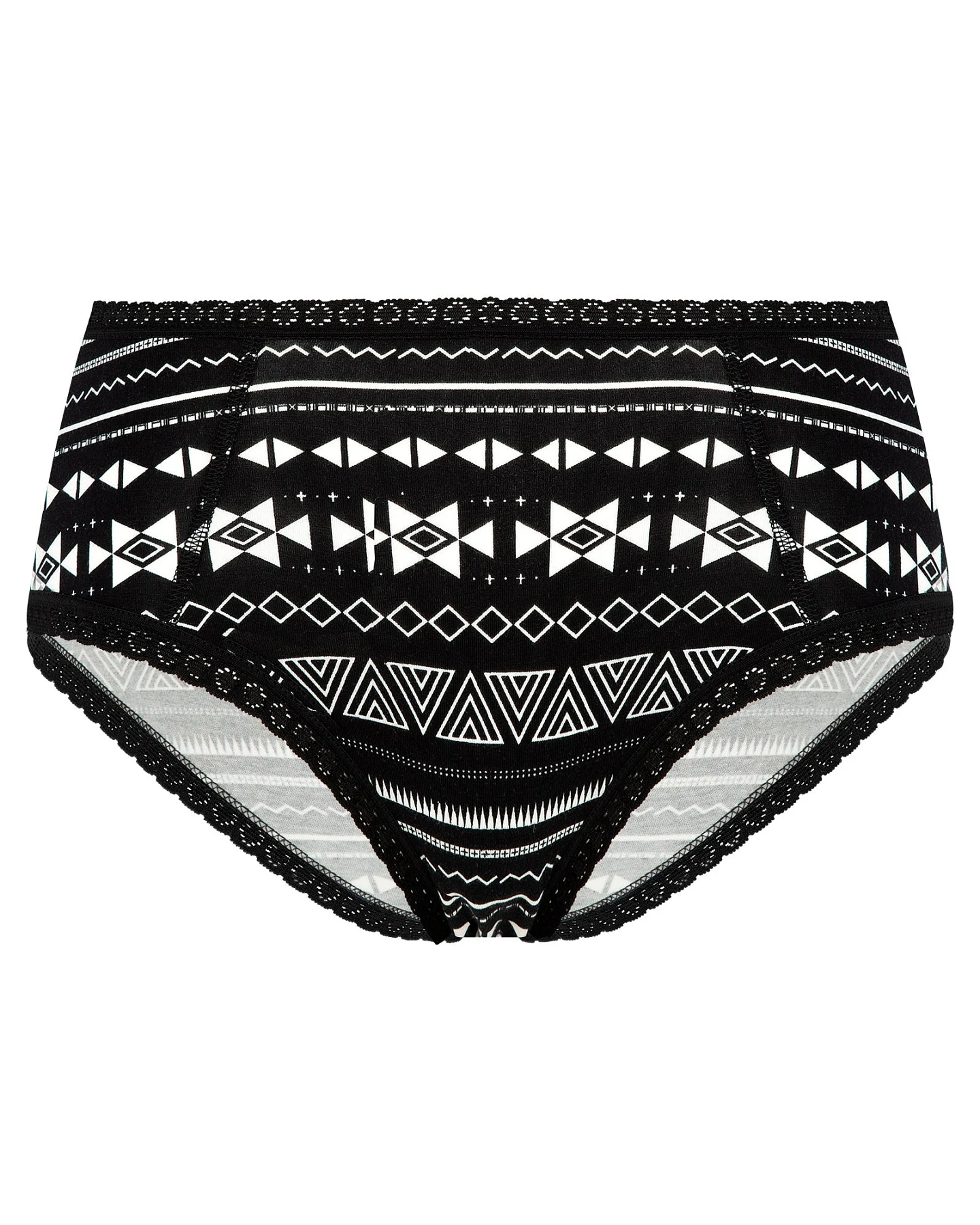 Albero Natur Damen vegan Multipack 6x Hipsters Geometrisch – Ansicht 2