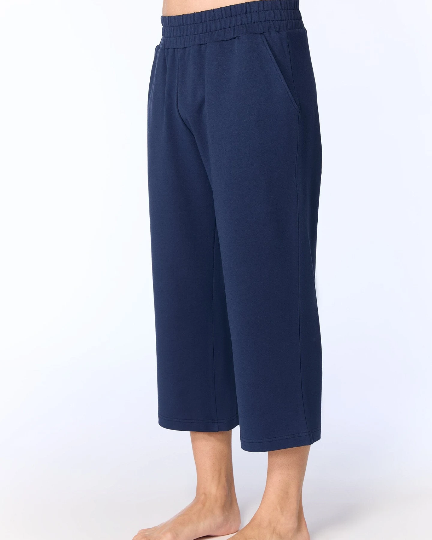 True North Herren vegan Hose Capri Navy – Ansicht 2