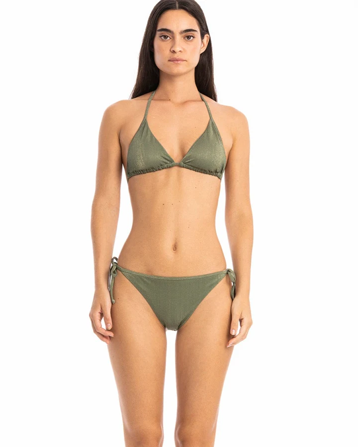 RAVENS VIEW IBIZA Damen vegan Bikini Set Ipanema Glow Khaki