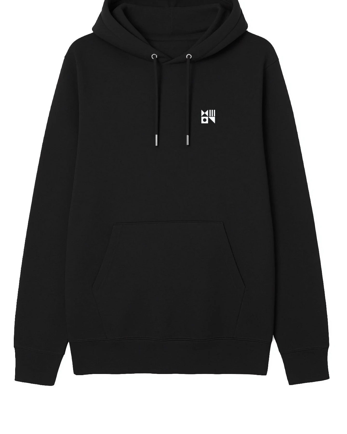 Hafendieb Herren vegan Hoodie Herren Flagge Schwarz – Ansicht 2