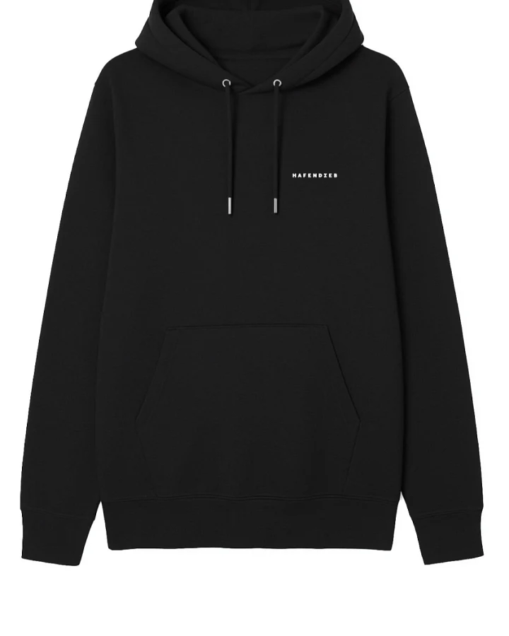 Hafendieb Herren vegan Hoodie Herren Logo Schwarz