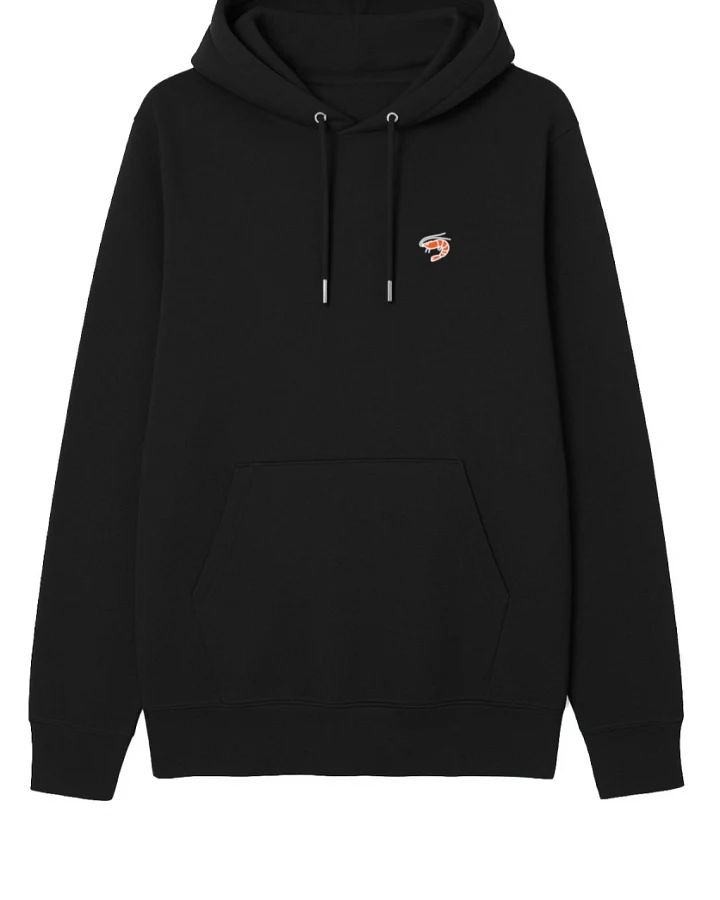 Hafendieb Herren vegan Hoodie Herren Krabbe Schwarz