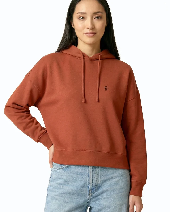 Hafendieb Damen vegan Hoodie Damen Frieden Hellbraun