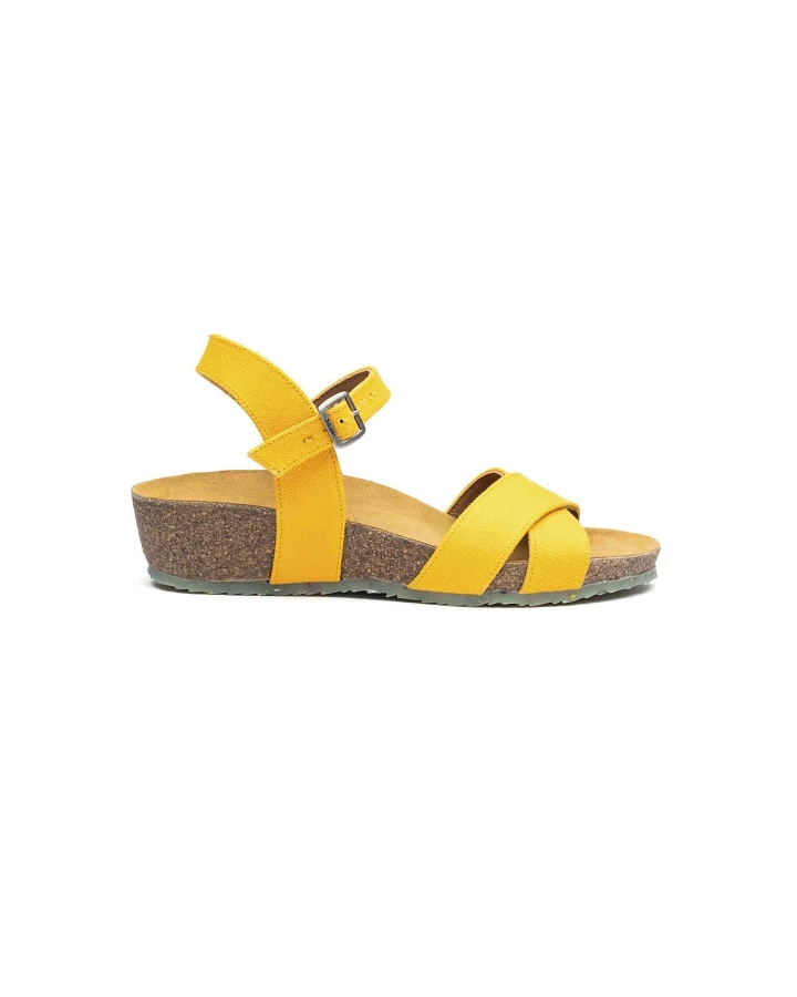 Zouri Damen vegan Sandalen Natur Licht