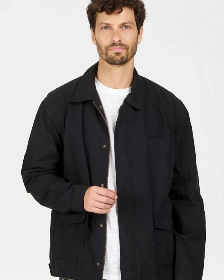 KOMODO Herren vegan Jacke Rudy Schwarz