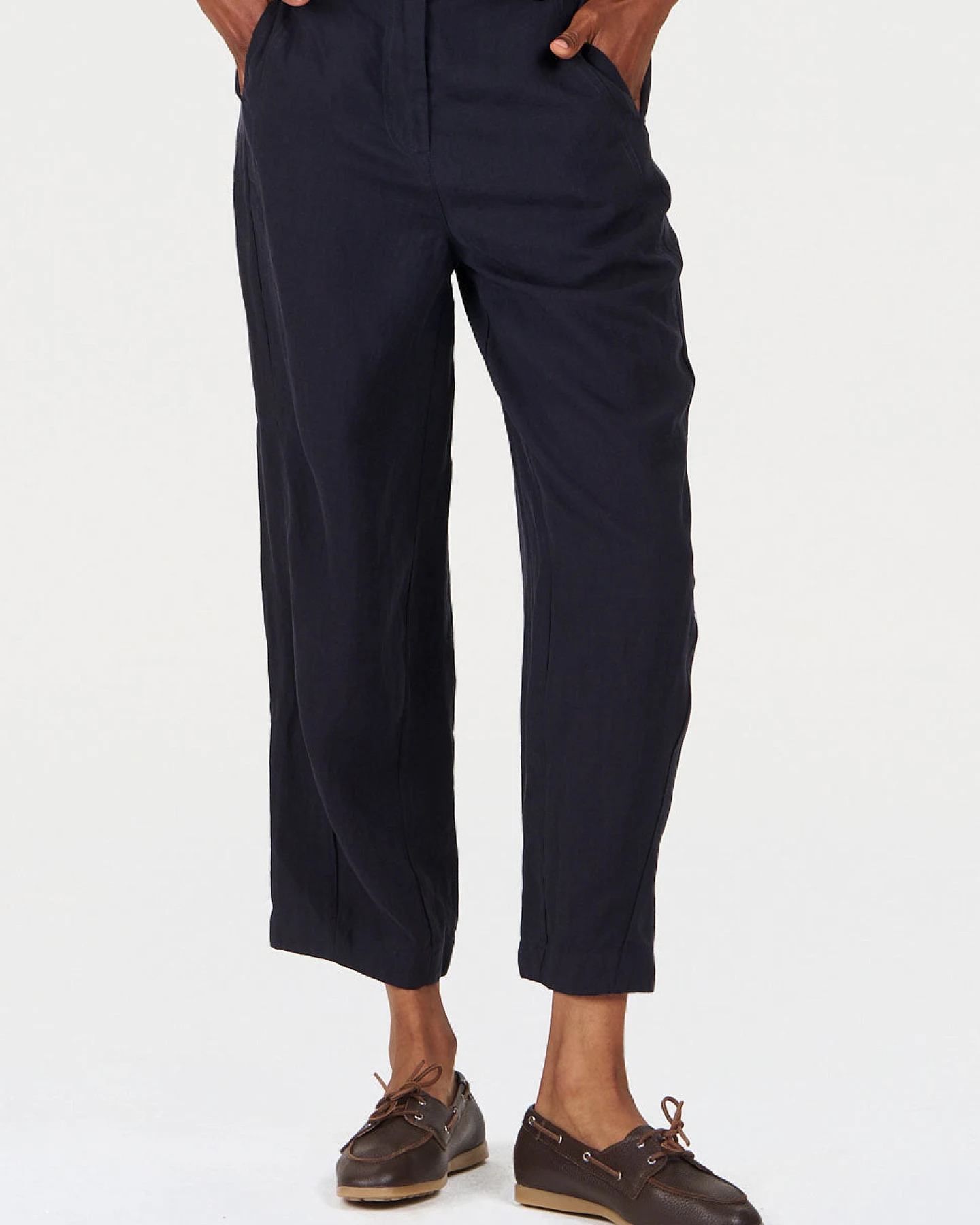 KOMODO Damen vegan Culottes Olive Navy – Ansicht 2