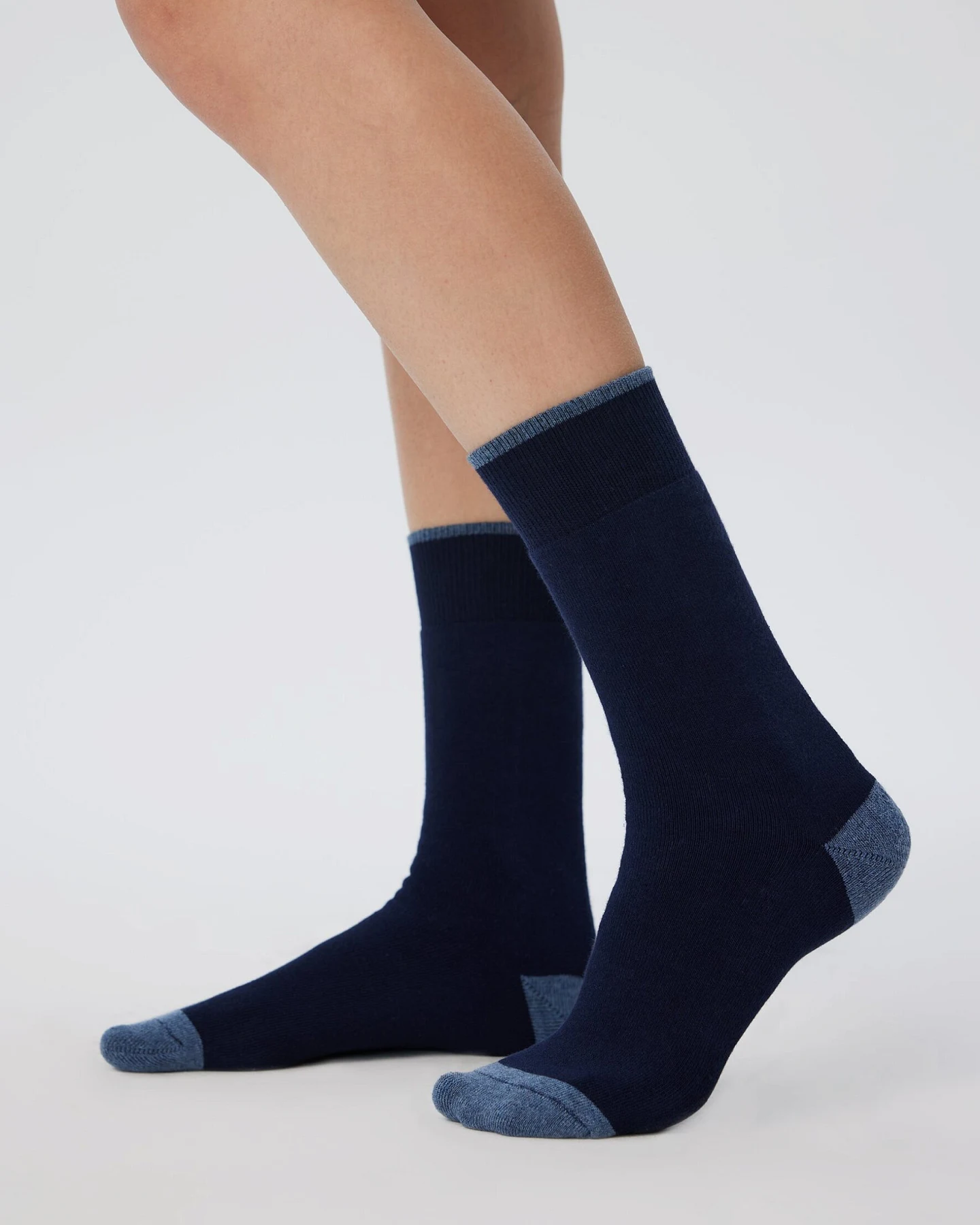 Albero Natur Damen vegan Multipack 6x Socken Terry Indigo – Ansicht 2