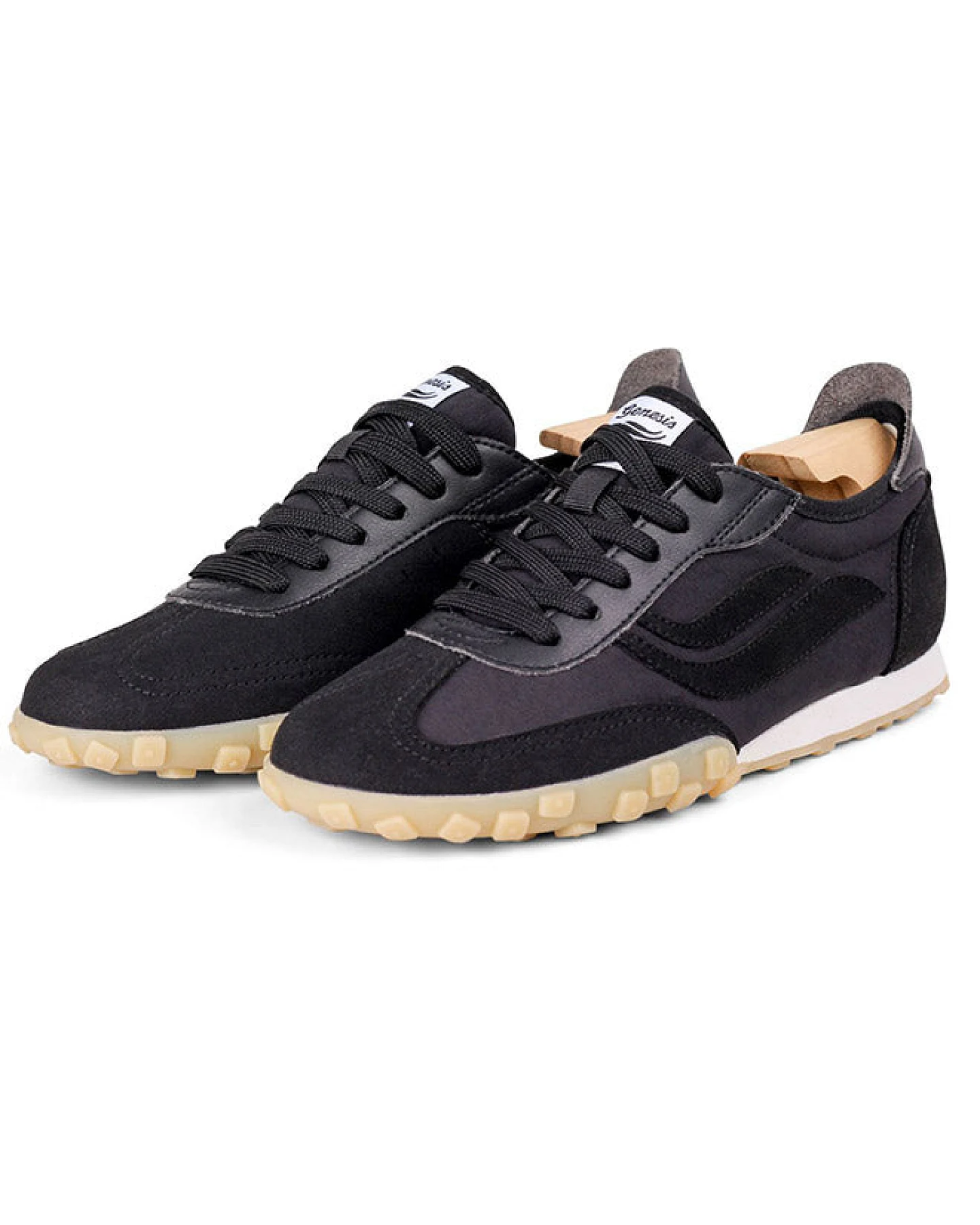 Genesis Damen vegan Sneaker G-Sprint Mesh Schwarz – Ansicht 2