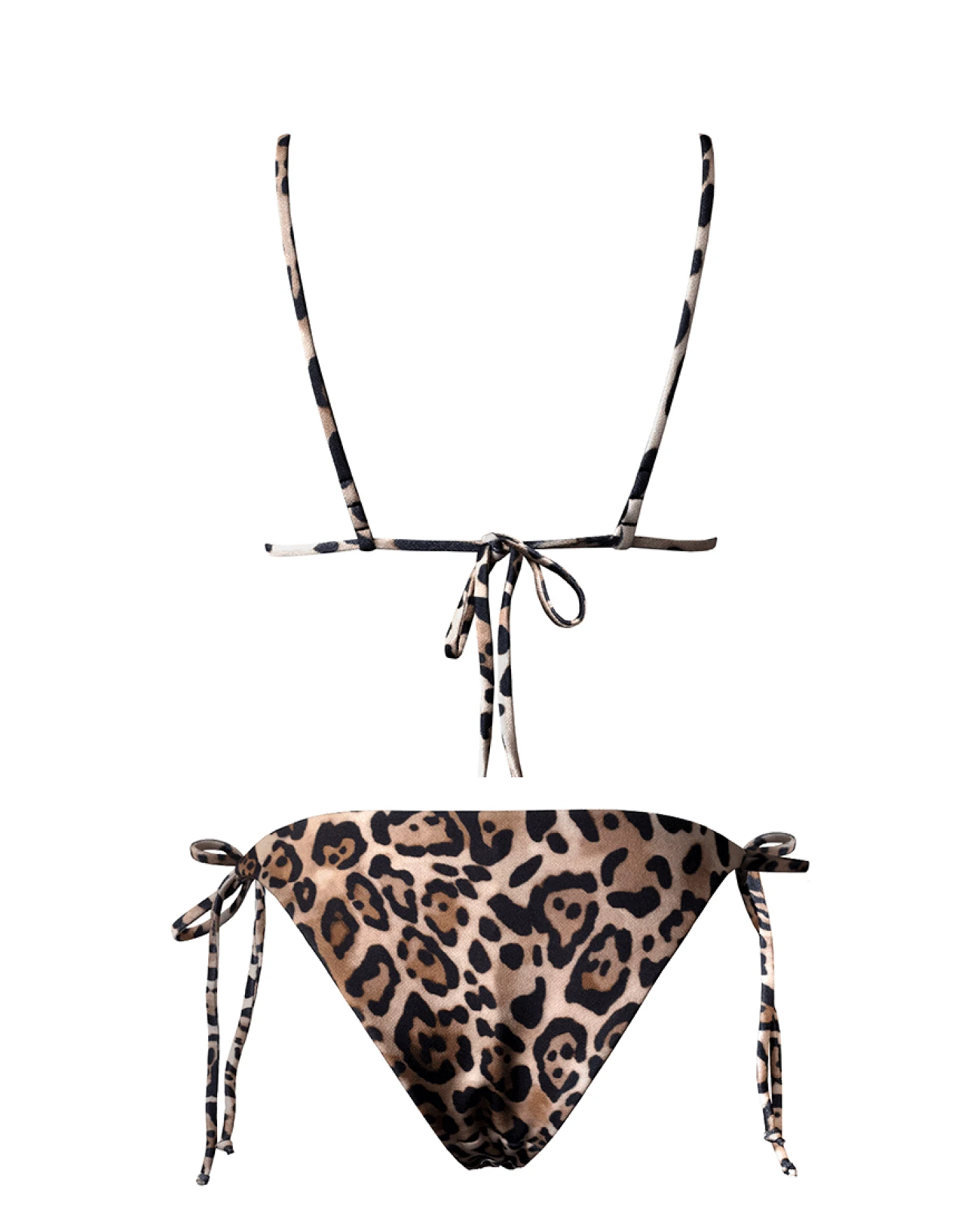 Anekdot Damen vegan Bikini Olbia Triangle Set Leopard – Ansicht 2