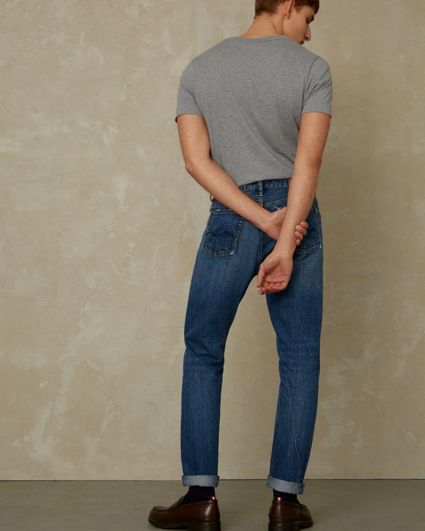 Kings of Indigo Herren vegan Jeans Jerrick Clean Mid Vintage – Ansicht 2