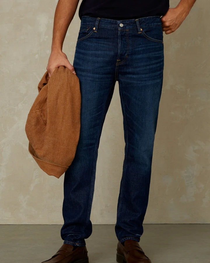 Kings of Indigo Herren vegan Jeans Jerrick Clean Lopez 3 Monate Blau