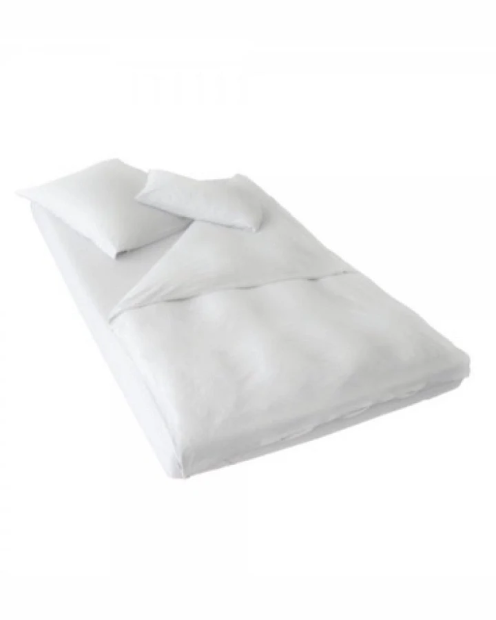 EO Home unisex vegan Spannbetttuch Jersey Grau Melange