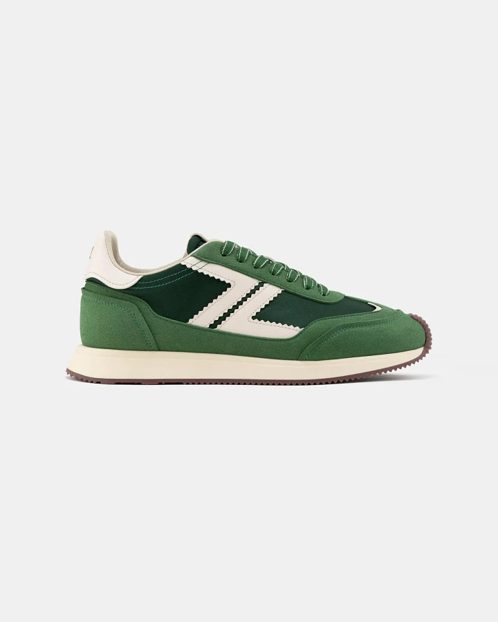 Zèta Herren vegan Sneaker Omega Grün