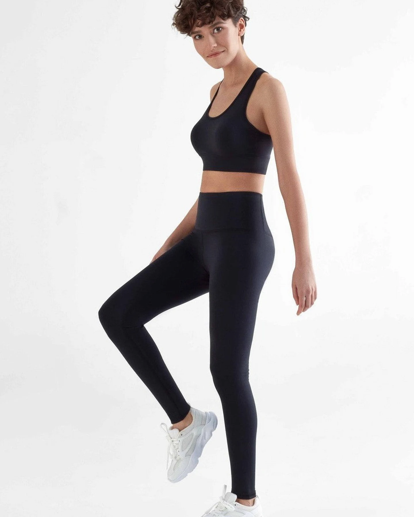 True North Damen vegan Leggings Schwarz – Ansicht 2