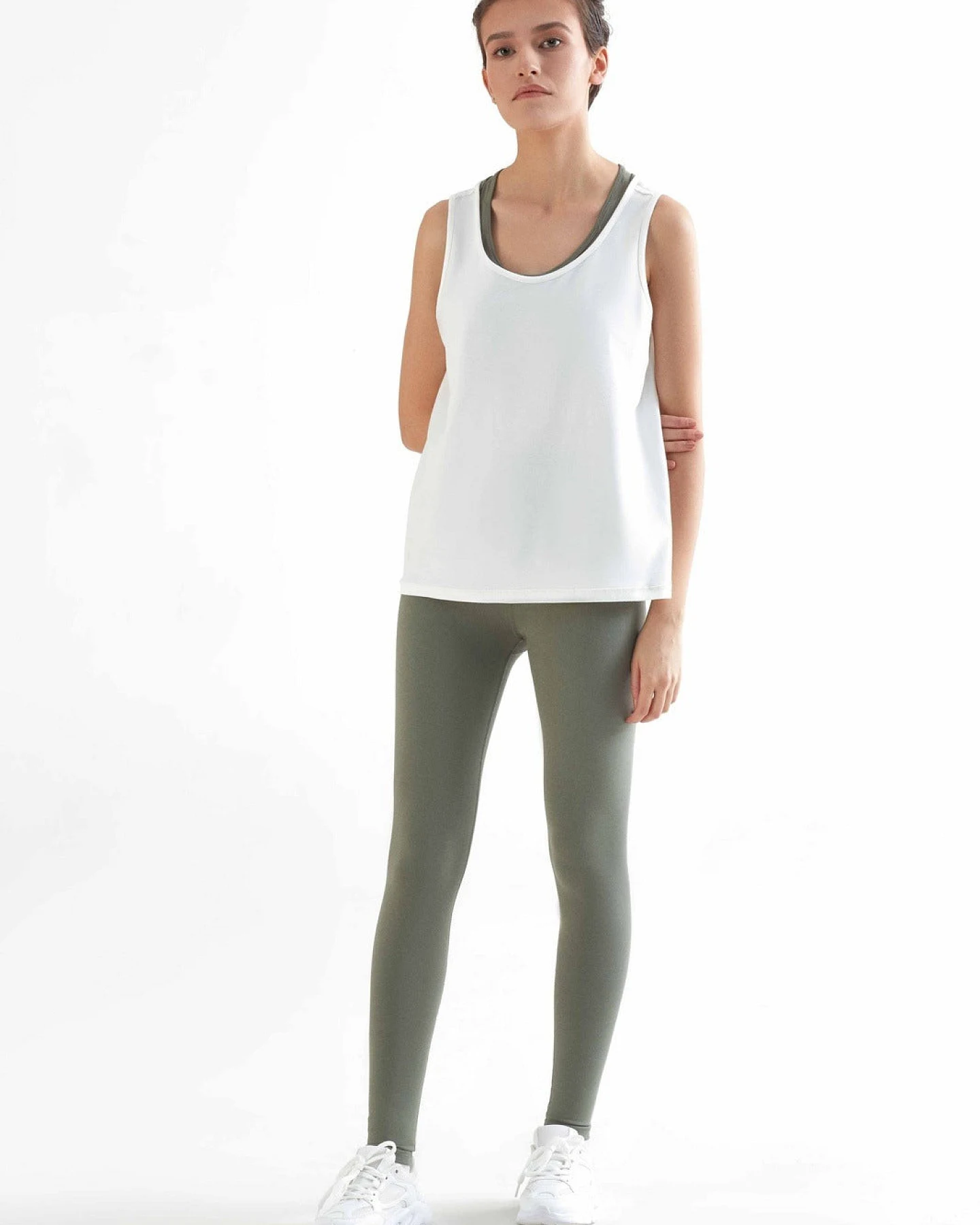 True North Damen vegan Leggings Hellgrün – Ansicht 2