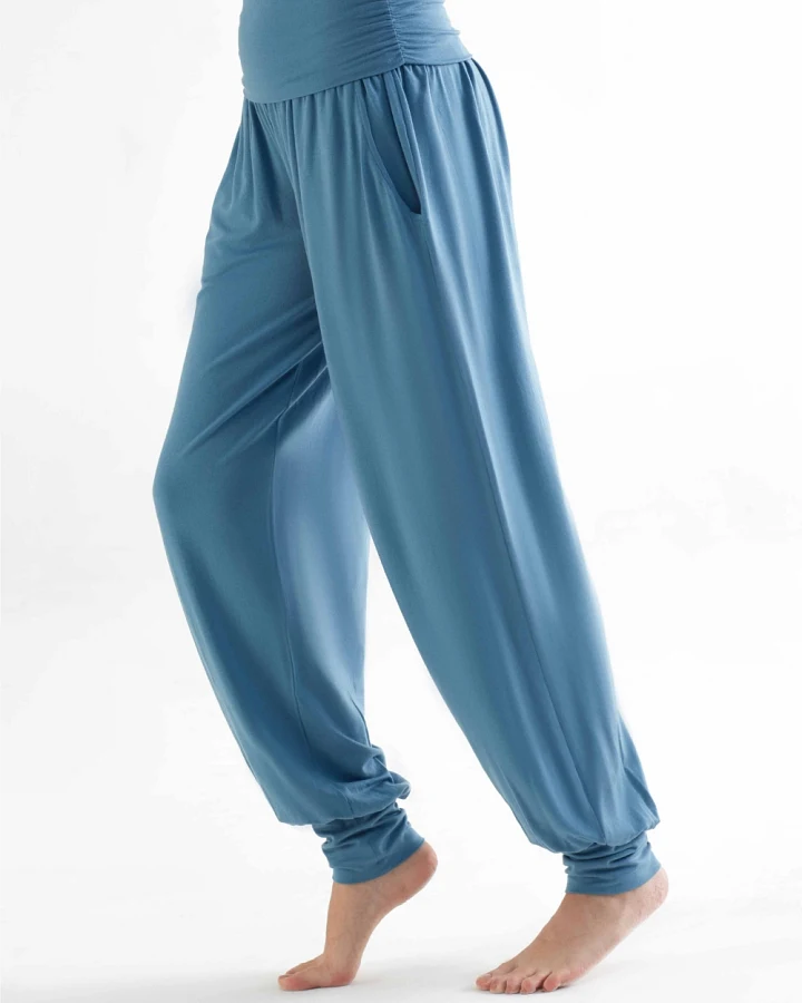 True North Damen vegan Yogahose Atlantikblau