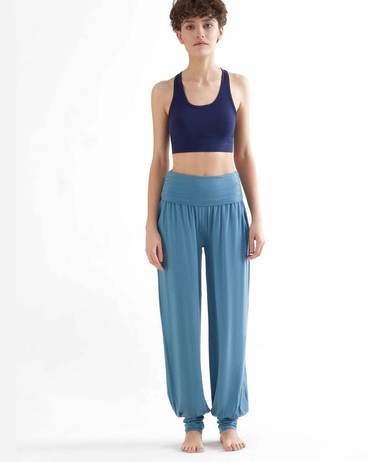 True North Damen vegan Yogahose Atlantikblau – Ansicht 2
