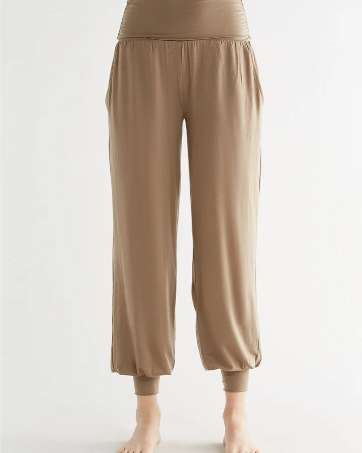 True North Damen vegan Yogahose Taupe
