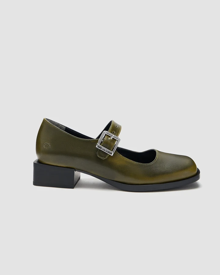 Prev Damen vegan Loafers Jane Olea Olive