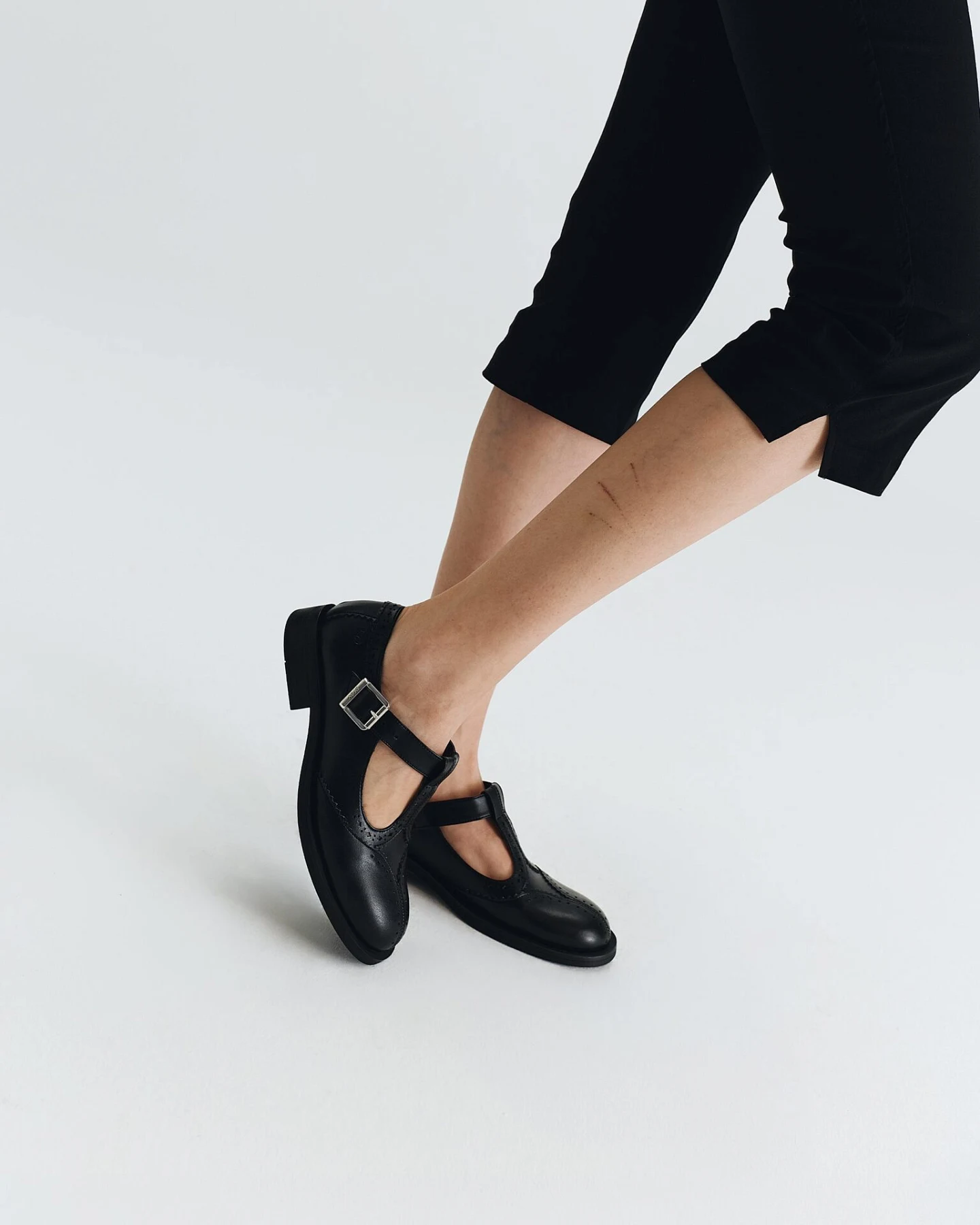 Prev Damen vegan Schuhe Rosa Schwarz – Ansicht 2