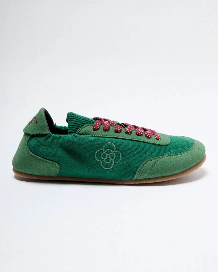 Clotsy Damen vegan Sneaker Fiora Grün