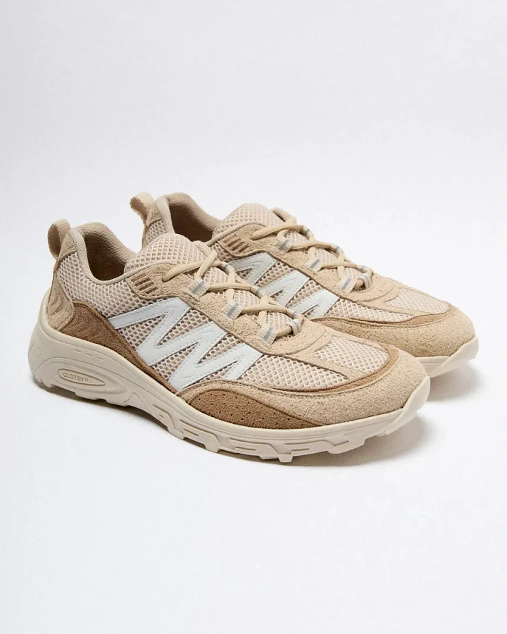 Clotsy Damen vegan Sneaker Gia Beige
