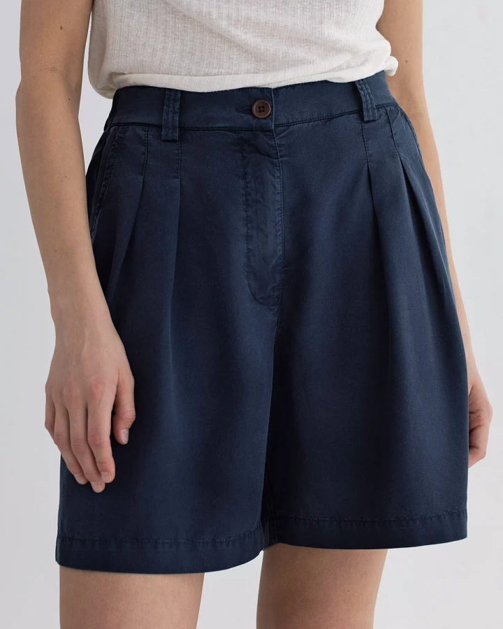 TWOTHIRDS Damen vegan Kurze Deia Blaue Nacht