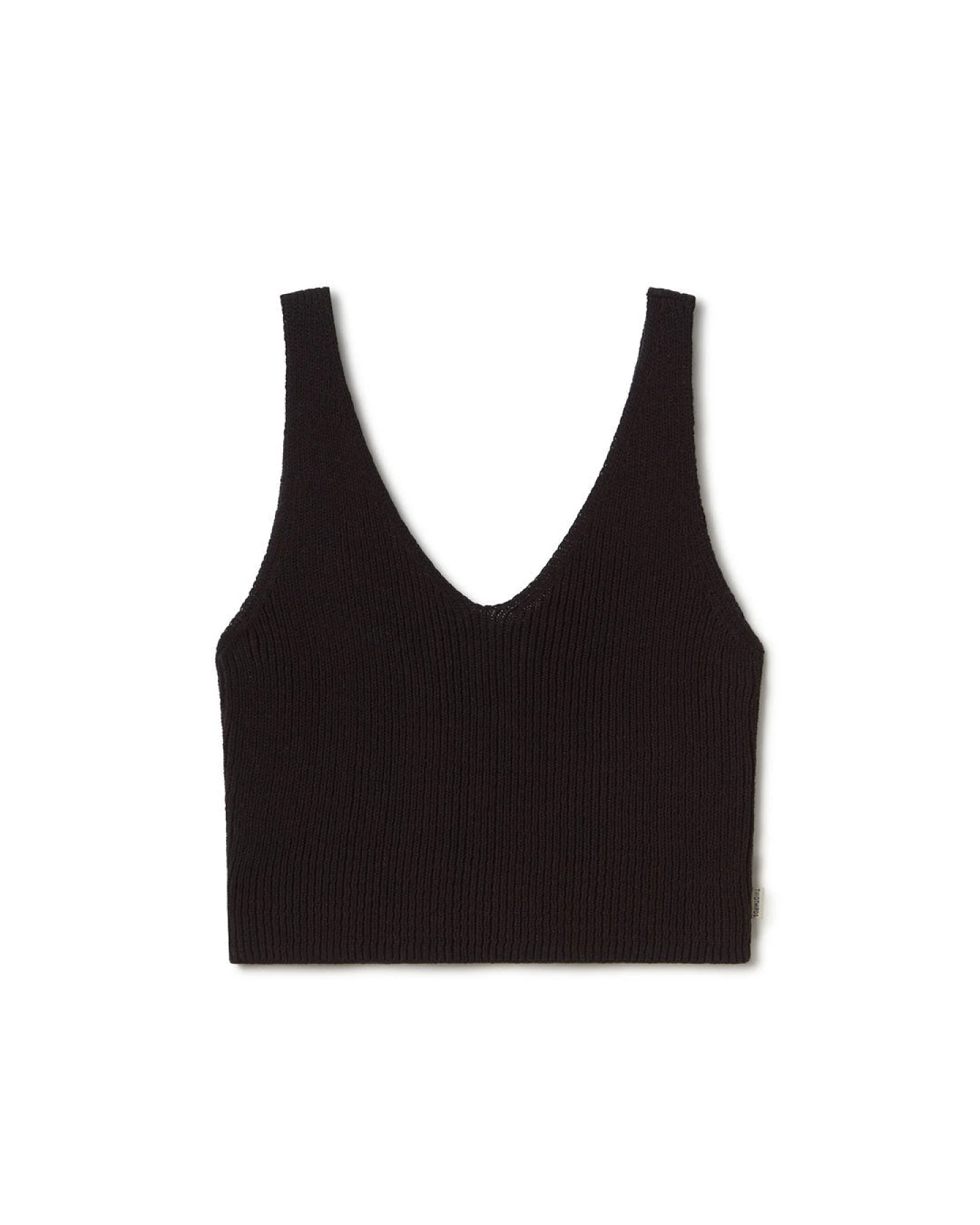 TWOTHIRDS Damen vegan Top Makawao Schwarz – Ansicht 2