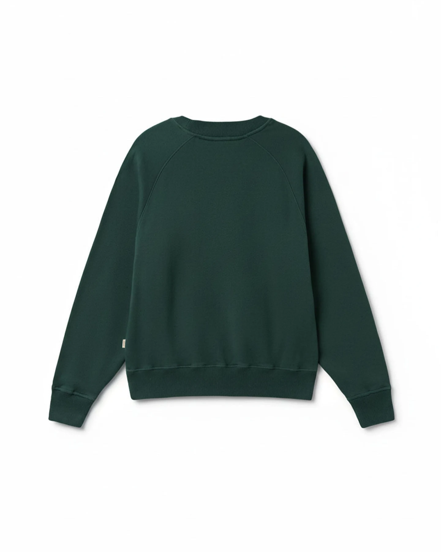 TWOTHIRDS Damen vegan Sweatshirt Leskov Dunkelgrün – Ansicht 2