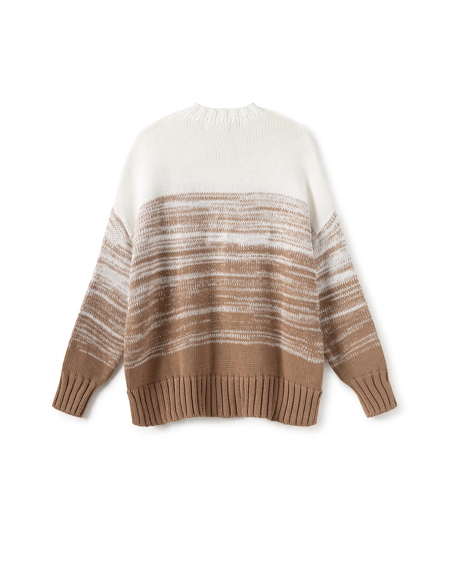TWOTHIRDS Damen vegan Pullover Barbarita Beige – Ansicht 2