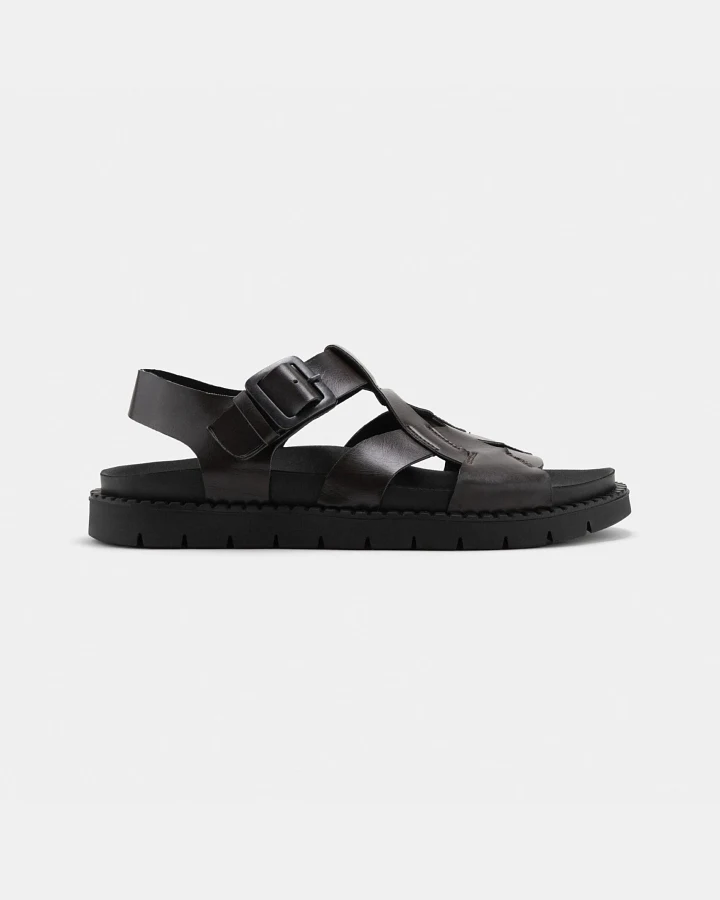 Zèta Damen vegan Sandalen Nazea Braun