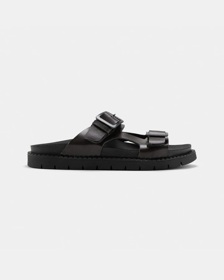 Zèta Herren vegan Sandalen Praia Brown Beach