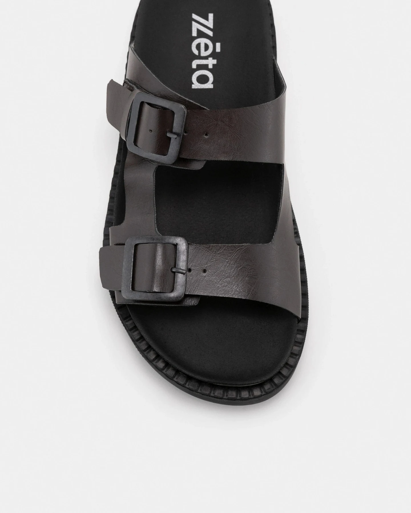 Zèta Herren vegan Sandalen Praia Brown Beach – Ansicht 2