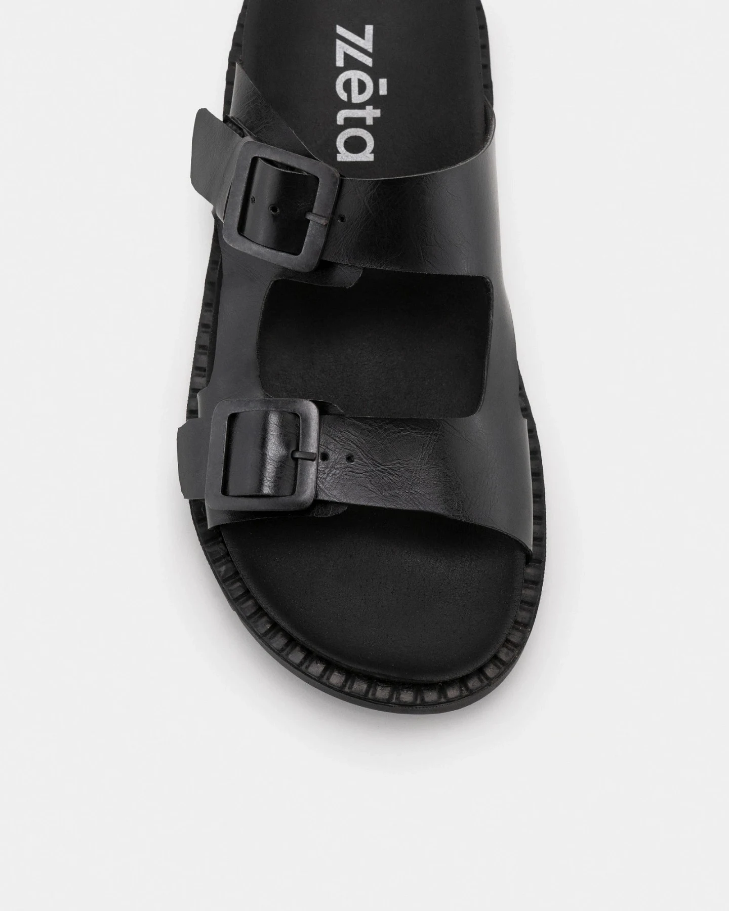 Zèta Herren vegan Sandalen Praia Black Beach – Ansicht 2