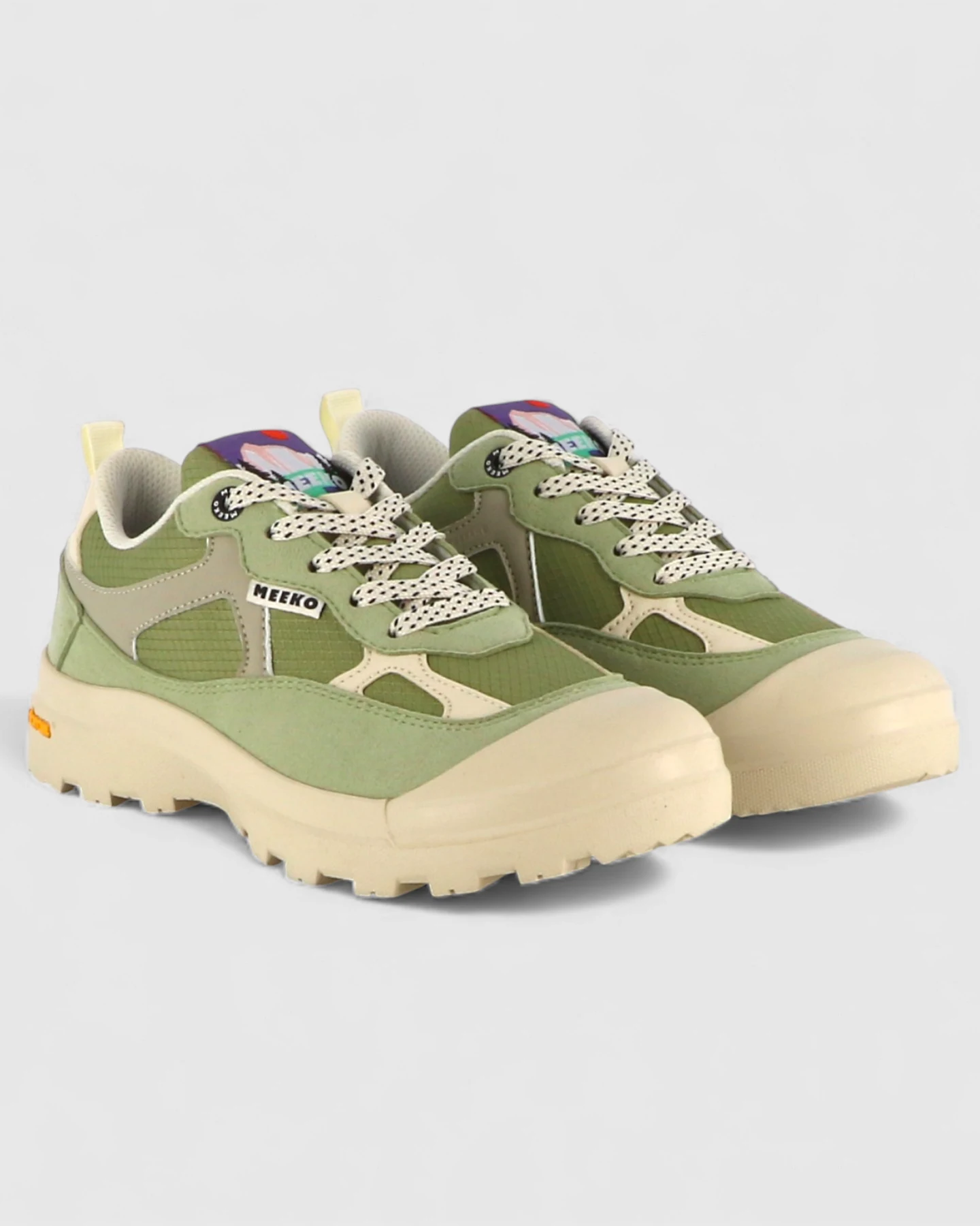 MEEKO Herren vegan Sneaker Nanuk Algen Grün – Ansicht 2