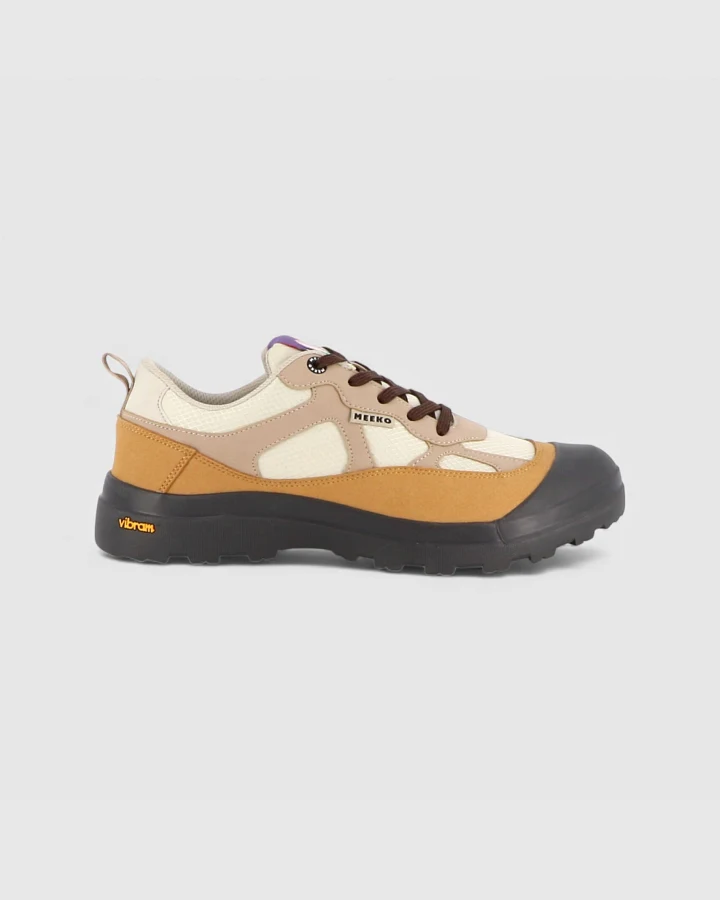 MEEKO Herren vegan Sneaker Nanuk Taupe