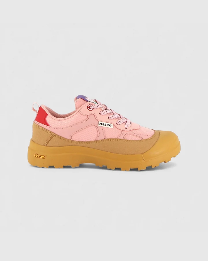 MEEKO Herren vegan Sneaker Nanuk Rosa