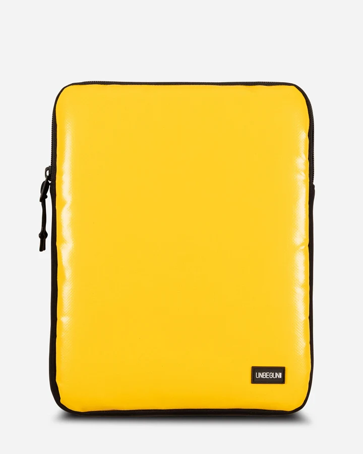 UNBEGUN Herren vegan Tablet-Hülle Ipad Gelb