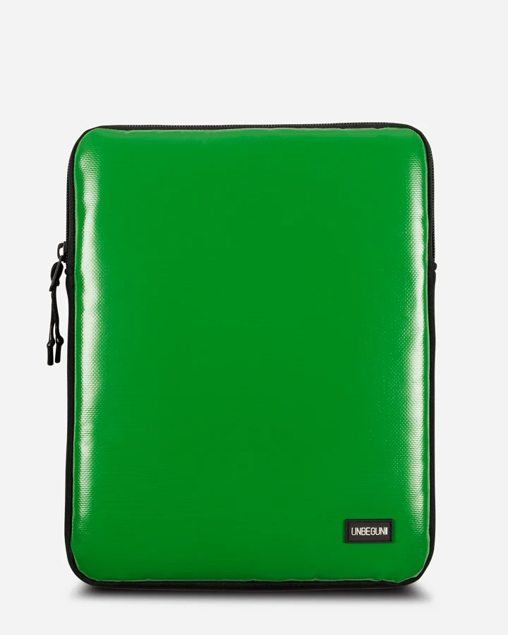 UNBEGUN Herren vegan Tablet-Hülle Ipad Grün