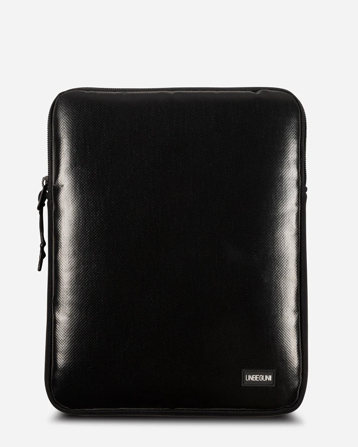 UNBEGUN Herren vegan Tablet-Hülle Ipad Schwarz
